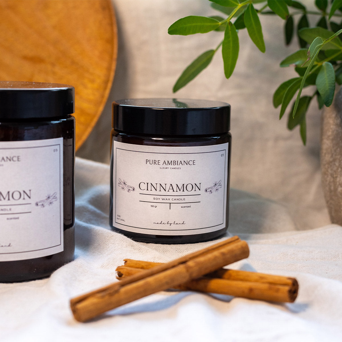 Geurkaars Kaneel 100 gram