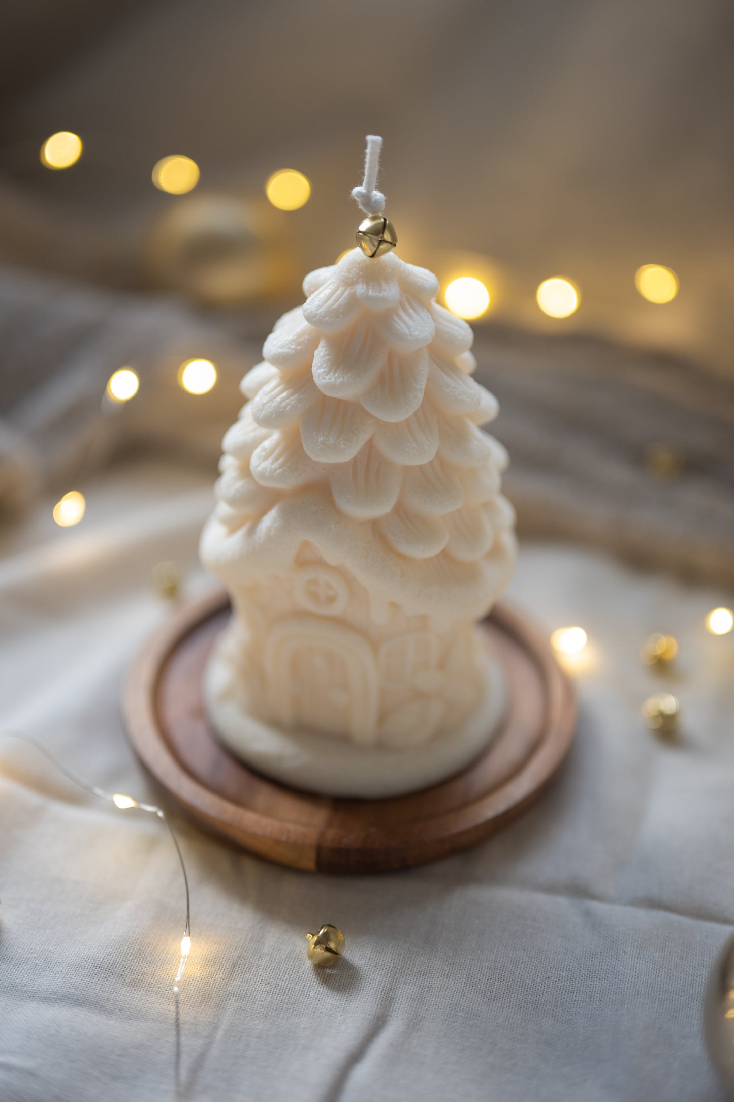 Chalet de Neige kerst kaars