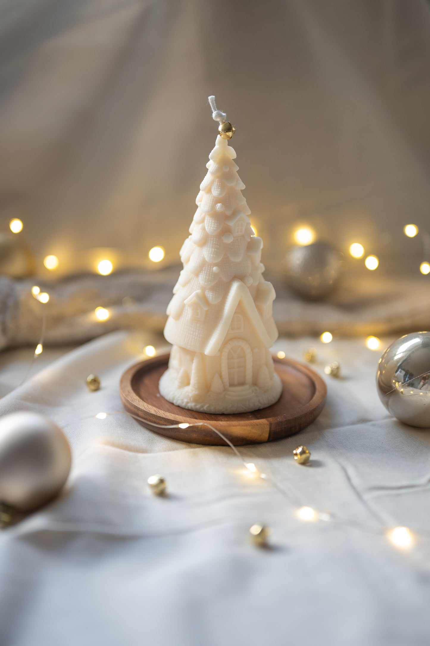 Kerst kaars Arbre de Neige