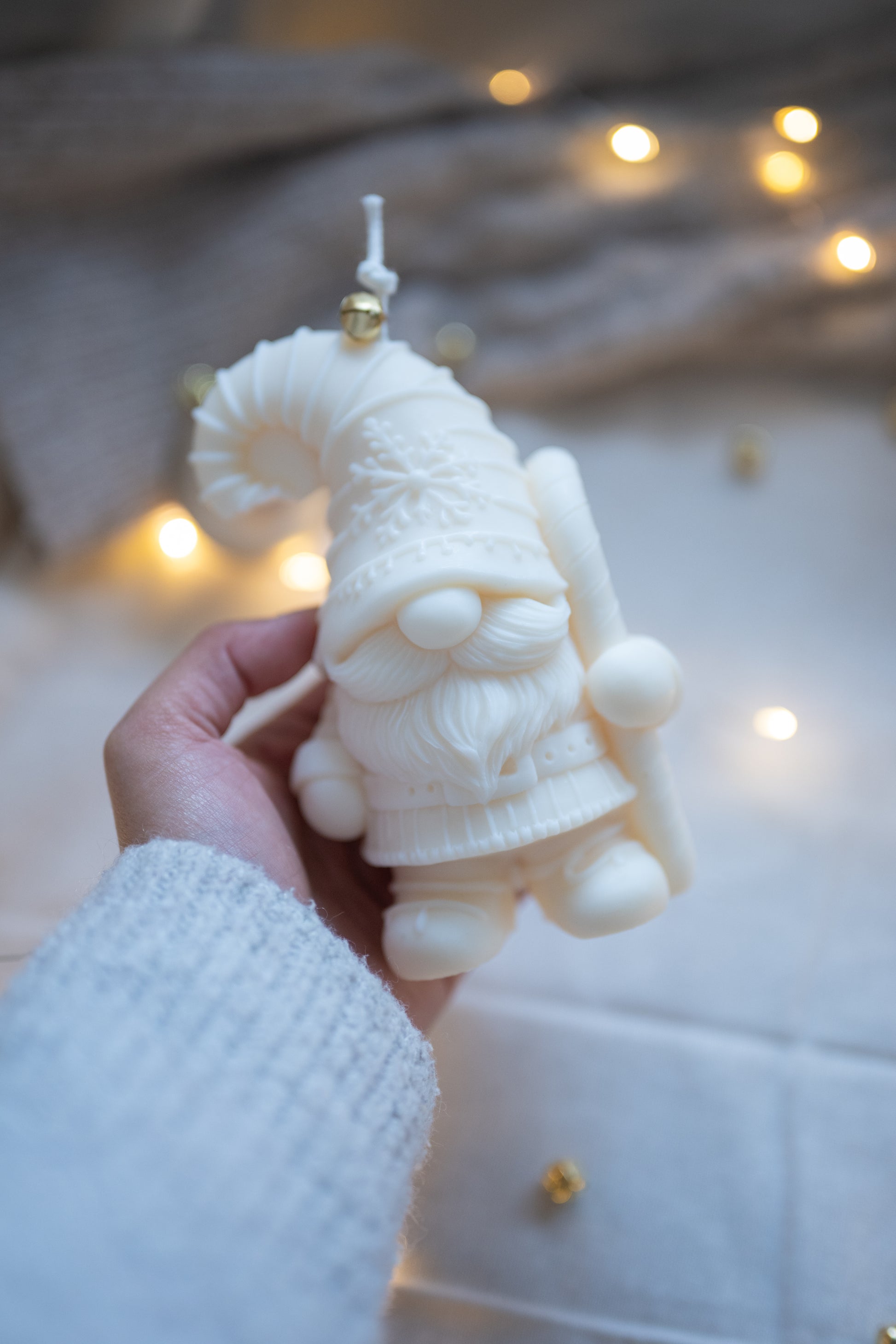 Kerst kaars Lutin dHiver