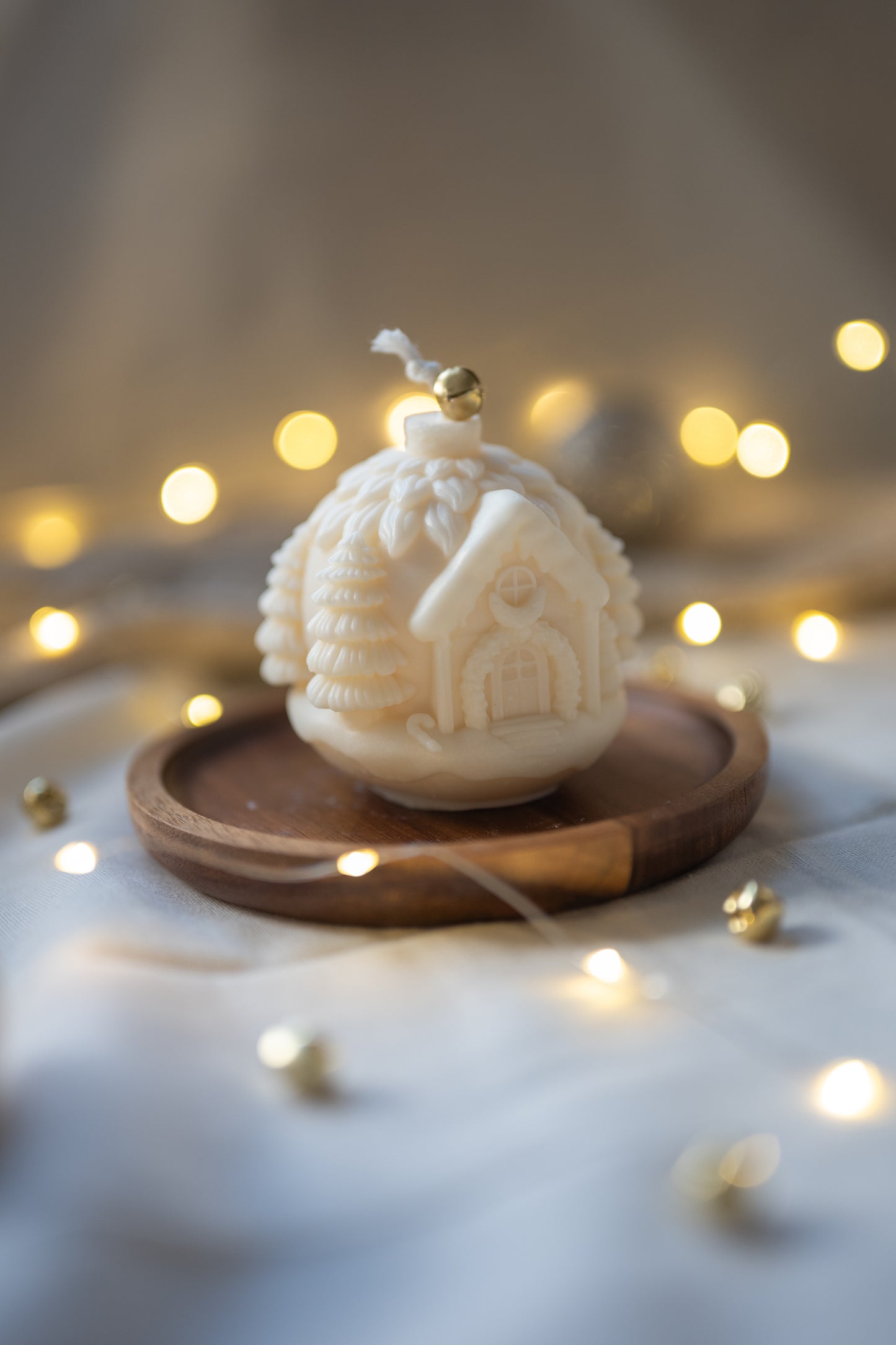 Kerst kaars Maison dHiver