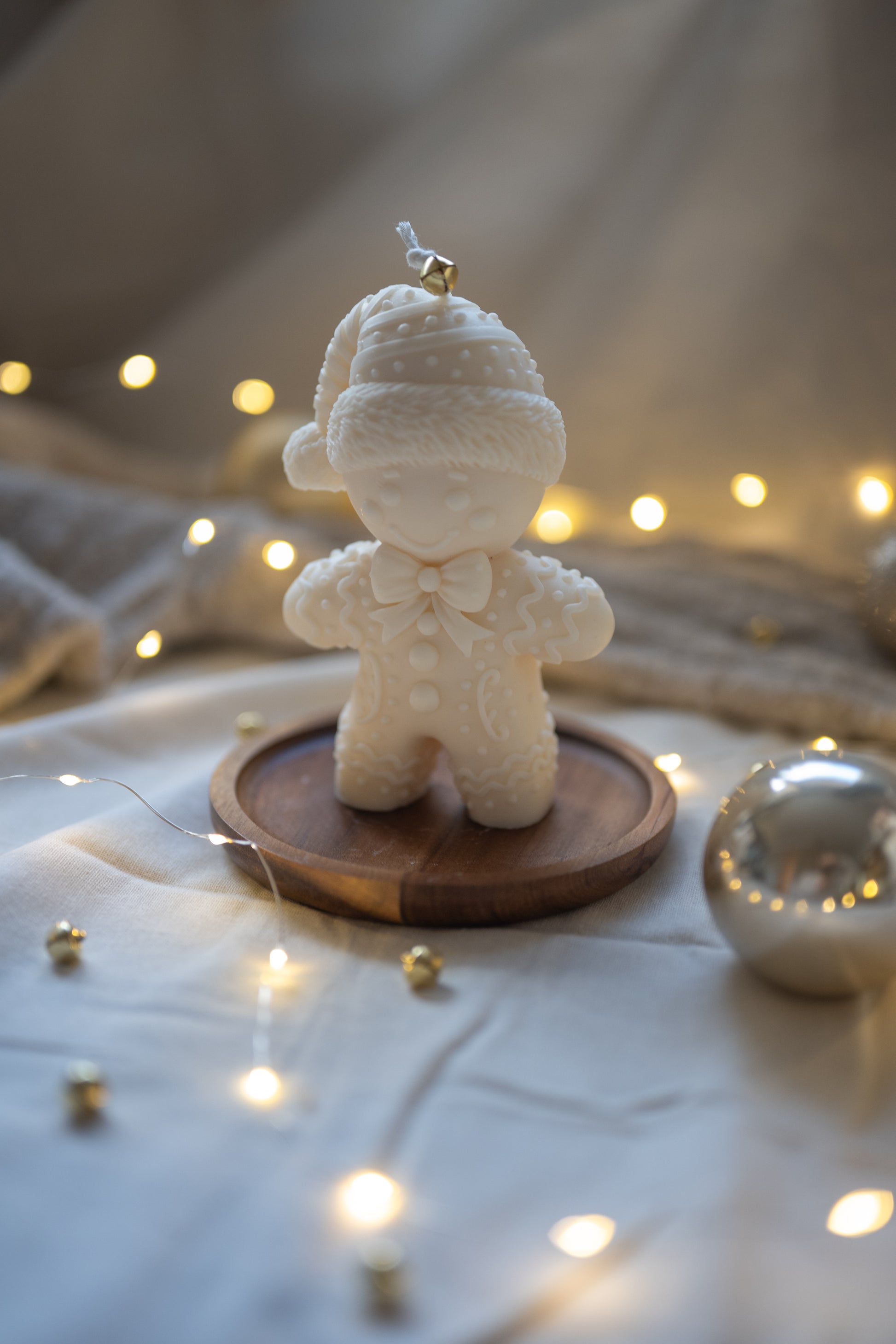 Kerst peperkoek zijaanzicht