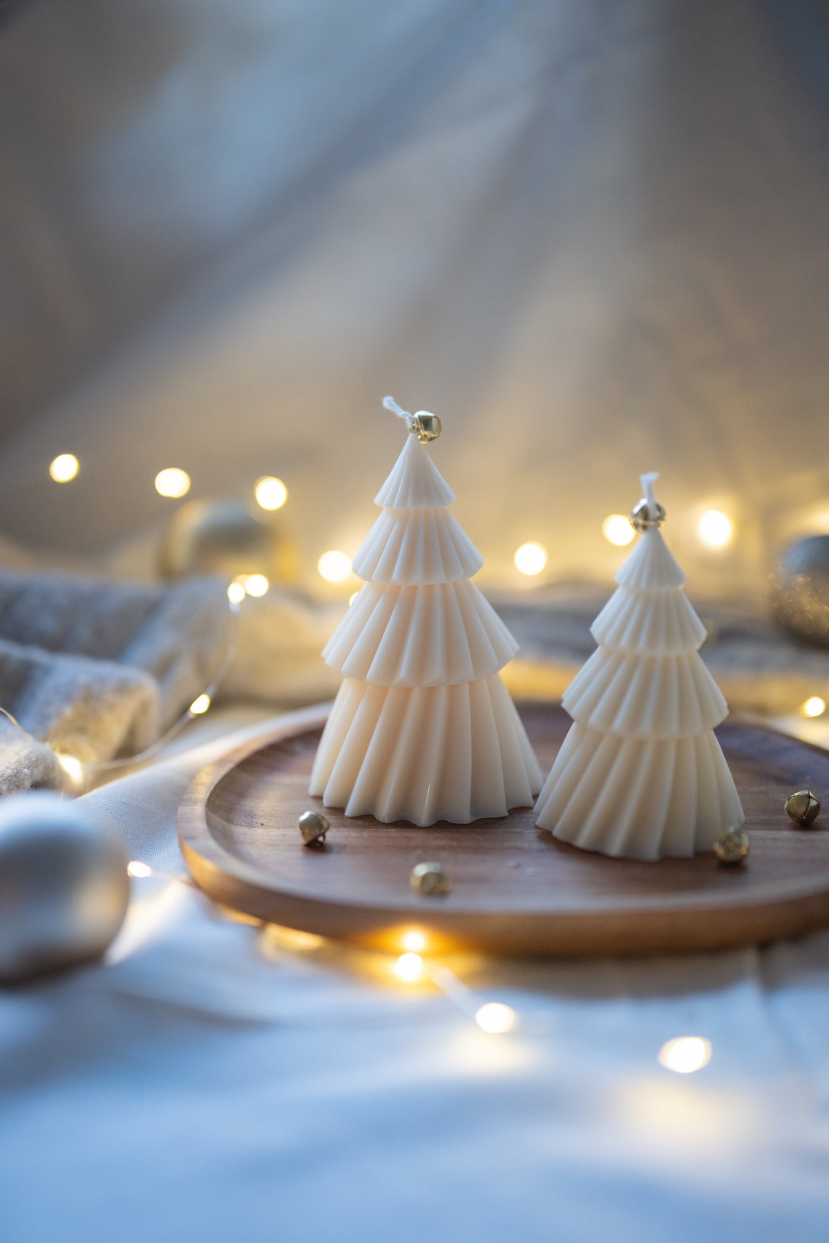 Kerstboom kaars - Sapin Plissé