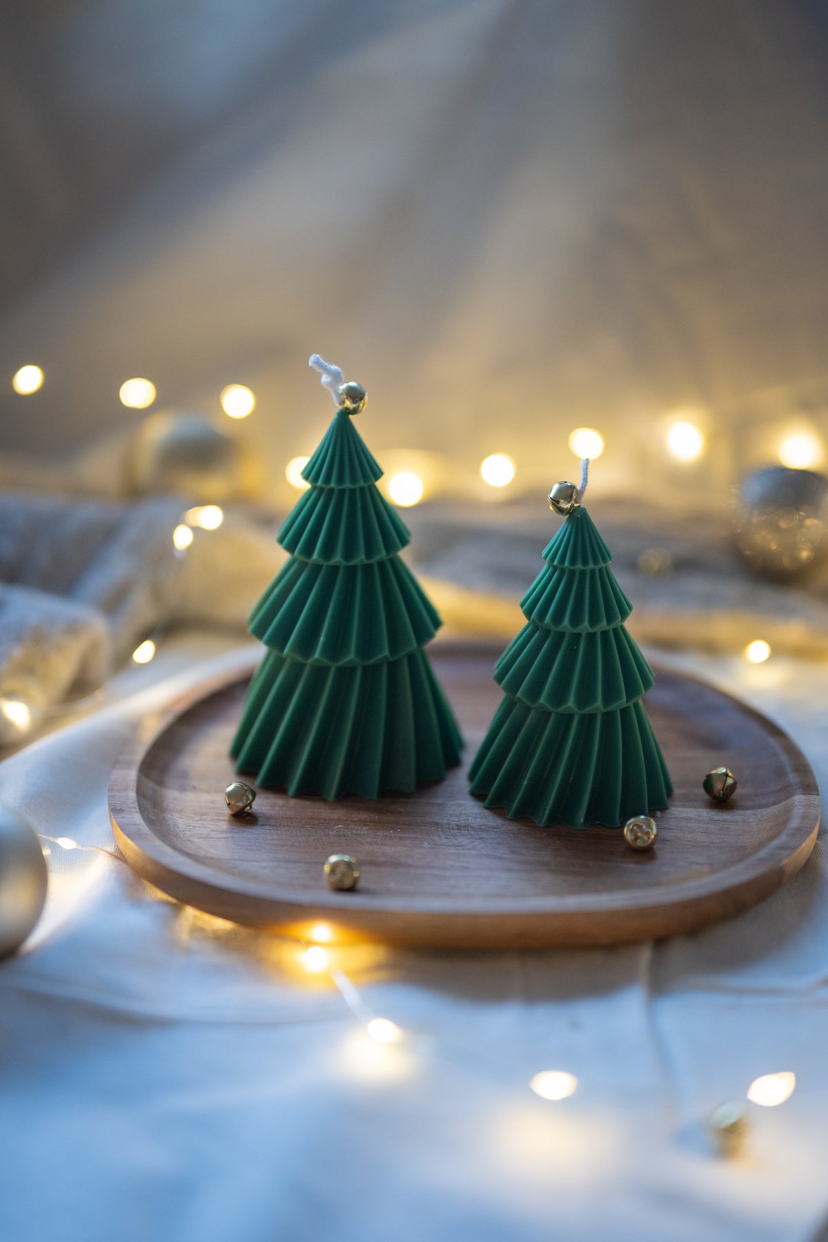 Kerstboom kaars - Sapin Plissé