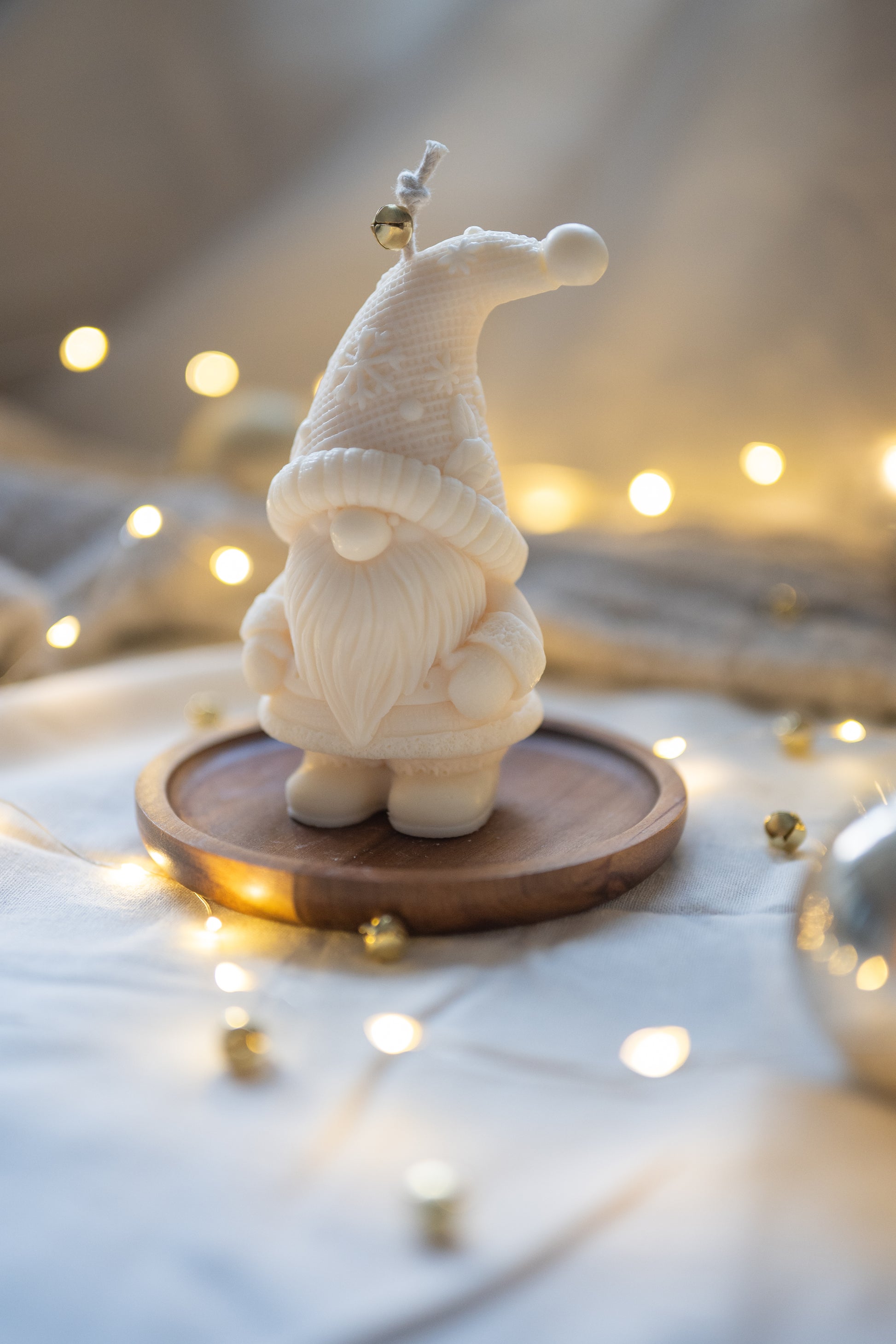 Sneeuwkabouter kaars