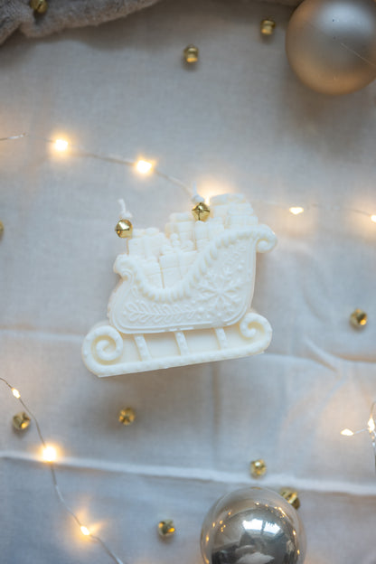 Traineau aux Cadeaux kaars